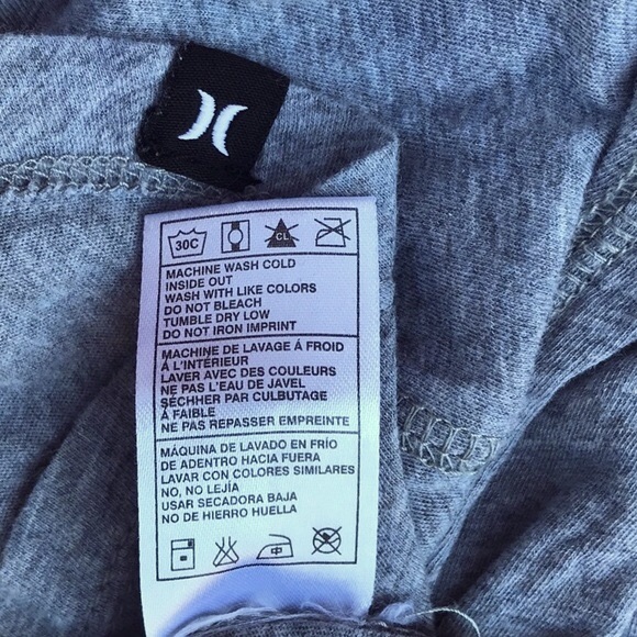 Hurley Cut Out Back T-Shirt - Picture 11 of 11